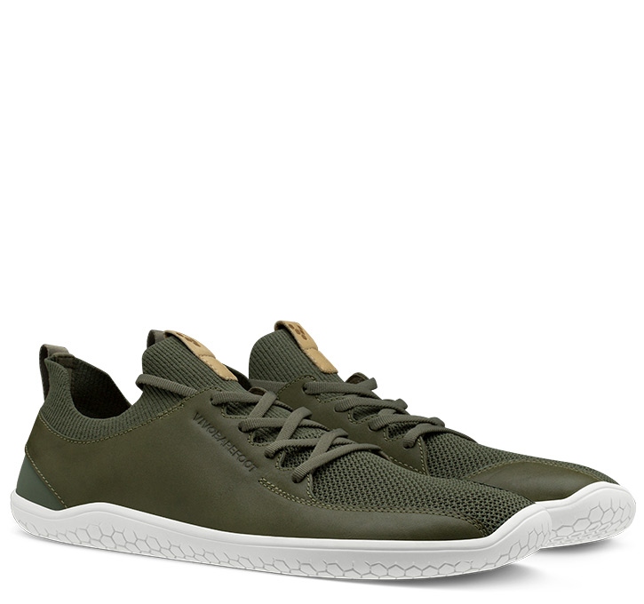 PRIMUS KNIT L Olive Green Leather